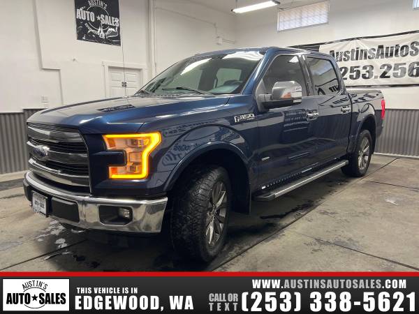 F-150 Lariat SuperCrew de 2016 con cama corta *F-150 F150* - $25,951 (Edgewood, WA)63623417852801121