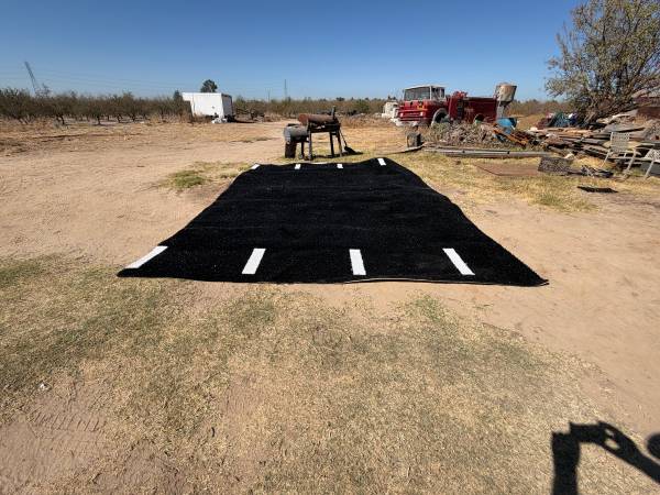 Black  turf 3/4  with 5mm padding good condition 1