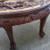 Like new 1960s 7-piece Hand Carved Asian Tea Table + Stools Set 5 thumbnail