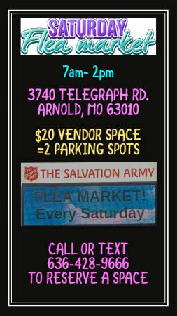 Flea Market * Every Saturday 1