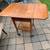 Walnut dropleaf vintage tea cart A184 5 thumbnail