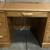 Solid Oak Desk & Matching Credenza - Computer 1 thumbnail
