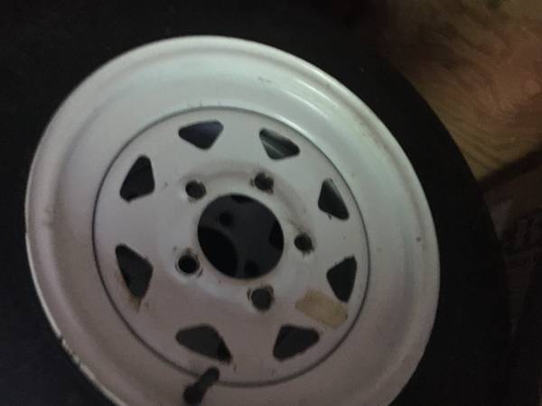 12" - 5 lug trailer steel RIM / wheel 1