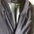 Men's long navy blue coat jacket-Size Extra Large 2 thumbnail