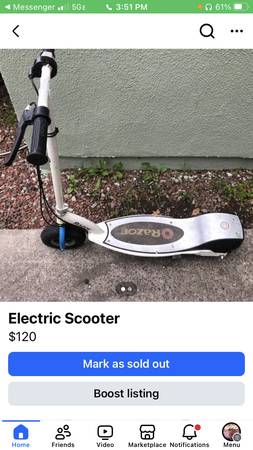 Electric Scooter Razor E300 1