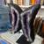 12 Inch Amethyst BUTTERFLY/ ANGEL Wings Crystal Pair Geode 2 thumbnail