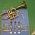 Besson 8-10 Cornet 1960's - Reconditioned - Case & Besson 5 MP 2 thumbnail