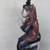 Thai wooden 28" sculpture of a kneeling Teppanom sacred angel guardian 7 thumbnail