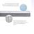 2 Twin XL 11" Memory Foam Gel Hybrid Mattresses 4 thumbnail