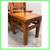 Handcrafted Solid Wood Dining Chairs, Set Of Six 12 thumbnail