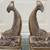 Rare 1960's Intricate Brass Dolphin Koi Fish Bookends or Statues 2 thumbnail