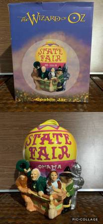 Warner Brothers Studio Store Wizard of Oz State Fair Omaha Cookie Jar 1