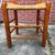Wicker/Maple Decorative High Back Hall Chair 5 thumbnail