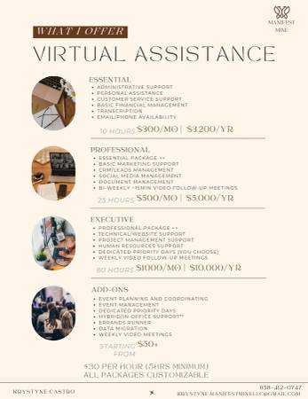 Flexible Hybrid/Virtual Admin Assistant Available in San Diego County 1