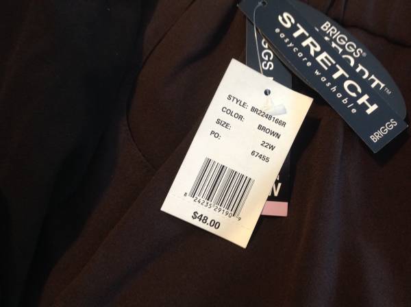 Womens Plus Sz.Dress Pants New 1