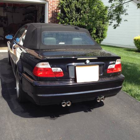 2003 BMW M3 Descapotable en venta o para intercambiar por Lexus IS - $20,000 (Centreville)63616685547265123