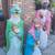 Blow Mold Huge Wisemen Nativity set 3 five feet tall 1 thumbnail