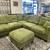 Nee 99x99 corduory sectional couch with ottoman : free delivery 1 thumbnail