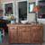Reclaimed wood Vanity 4 doors 2 drawers 3 thumbnail