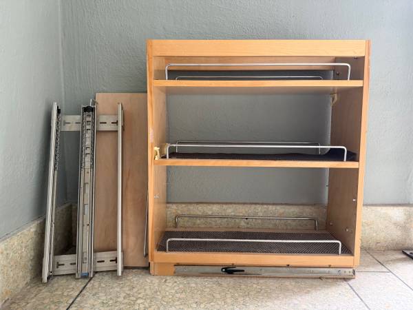 Rev-A-Shelf Pull-Out Kitchen Cabinet / Spice Drawer 1