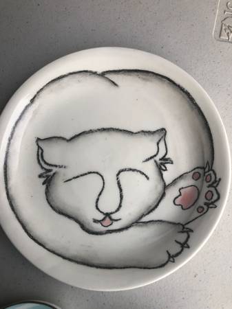 Kitty-Cat plate 1