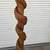 Hand carved wood clothes tree, coat tree hangar, snake motif 6 thumbnail