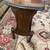 ** SIDE  TABLE  WITH  ATTRACTIVE  BOOKMATCHED  VENEER TOP **  VINTAGE 3 thumbnail