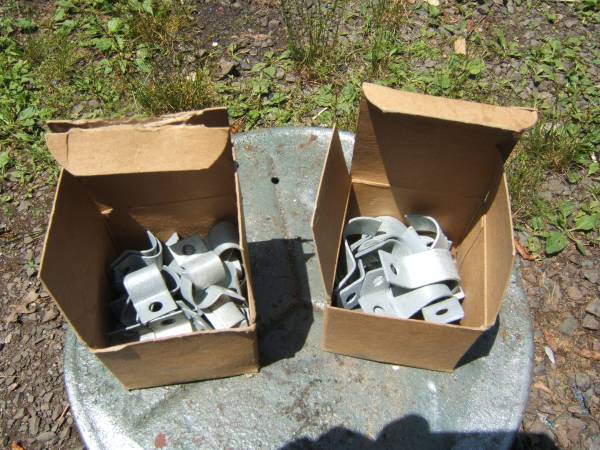Cable Clamp: Galvanized Steel,  #8 /50 in box and #13 /20 in box $6.00 1