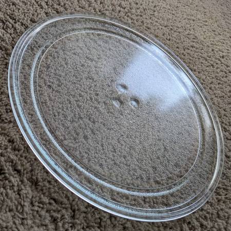12-7/8" microwave oven replacement glass turntable plate tray disc 1
