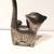 Heavy Pewter Cat and Mouse Ring Holder 4 thumbnail