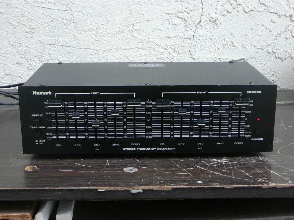 Vintage Numark Stereo Equalizer 1