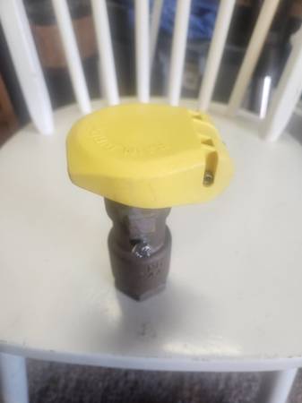 1"  brass quick coupler key valve 1