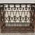 Antique Wrought Iron Three-Sided Balcony Railing GA20522 1 thumbnail