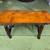 Mid Century Rustic Half Log Bench 4 thumbnail