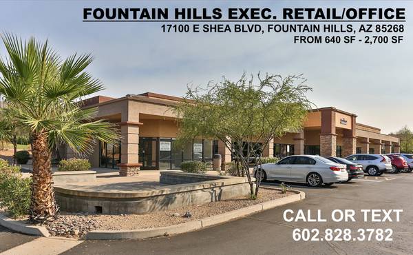 $1,195 / 1280ft2 - FOUNTAIN HILLS BULL-PEN OFFICE/RETAIL FOR LEASE (Fountain Hills- Shea & Saguaro)64024823160579120