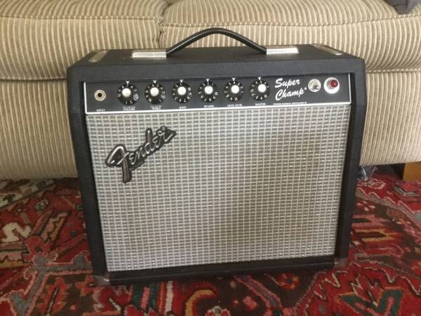 Amplificador Fender Super Champ 1982 - $1.400 (Ventura)63471469473921120