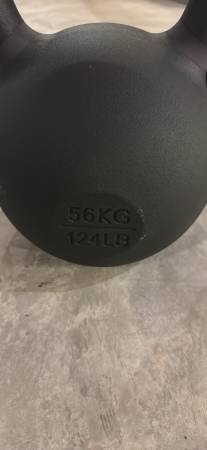 Rogue Fitness 124 lbs / 56 kg Kettlebell 1