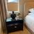Two Modern Dark Wood Nightstands 1 thumbnail