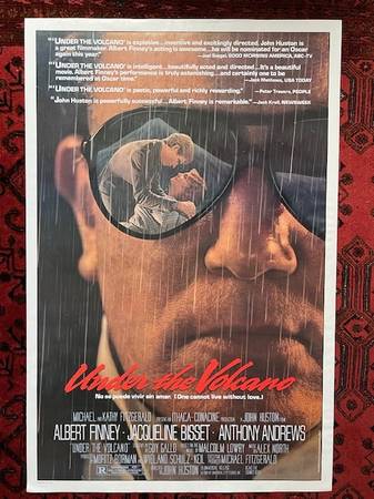 Original John Huston's UNDER THE VOLCANO (1984) Rolled 1 Sheet Poster 1