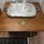 Heywood Wakefield Solid Wood Stenciled Tea / Bar Cart 3 thumbnail