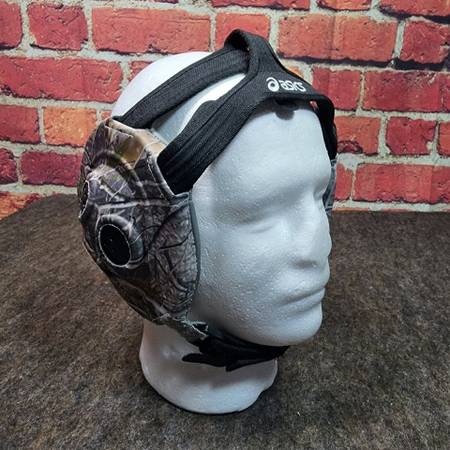 Asics Camouflage Wrestling Headgear Ear Guards Like new (barely used) 1