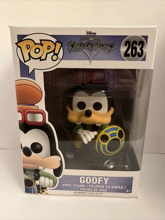 Funko POP! Kingdom Hearts Goofy #263 2017 Vaulted Vinyl Figure 1