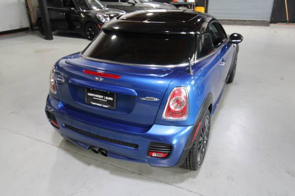 2012 R58 MINI COOPER S COUPE AZUL RELÁMPAGO RARO 6 velocidades 79K GENUINO JCW - $10,900 (Especializados SOLO en MINI / Salón interior)63484750041601124