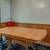 Amish solid oak dining set and bar stools - avail today - no waiting 2 thumbnail