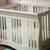 Infant toddler white wooden crib 3 thumbnail