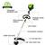 Greenworks 80 Volt 80V 16" Brushless Attachment Capable String Trimmer 2 thumbnail