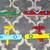 COLLECTORS SET of 4 Miniature BIPLANES 1 thumbnail