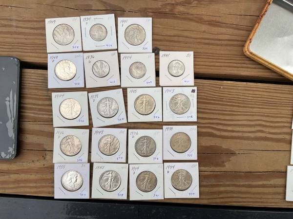 Silver coins 1