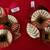 NEW MACY'S HOLIDAY LANE GOLD IRON, FLOWERS & LEAVES ORNAMENT (SET OF 2 4 thumbnail