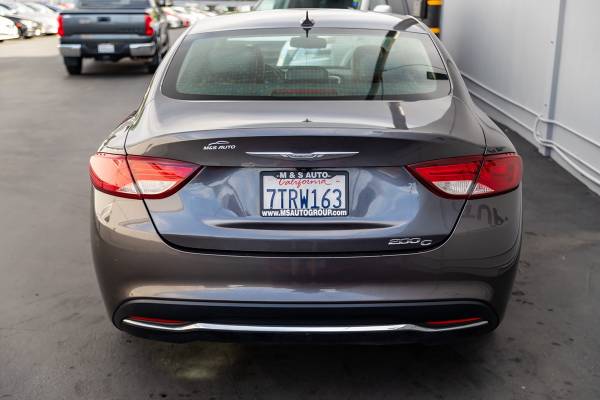 2016 Chrysler 200 C sedan Granite Crystal Metallic Clearcoat - $11,590 (CALL 510-722-6092 !!)63624220638977124